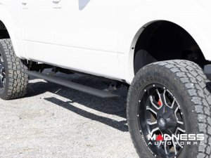 Ford F-150 Side Steps - Power Running Boards - Rough Country - E-Boards - Super Cab
